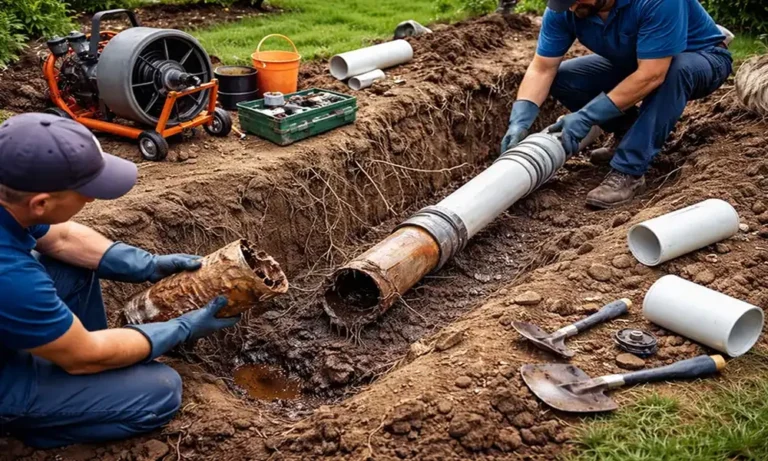 Sewer Line Repair Houston Services For Persistent Backups And Slow Drains